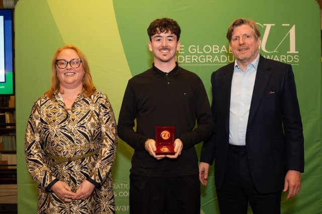 Gearoid Mulvihill at the 2026 Global Undergraduate Awards