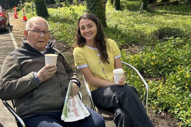 Radiographer Charlotte Phelan will run the Dublin Marathon later this month in memory of her grandfather and former Leader sports editor Cormac Liddy