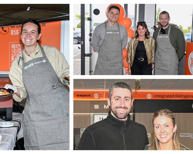 At the opening of Joyces Expert in Kilkenny