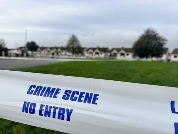 The scene in the Birchwood area of Waterford, where the fire took place (Mícheál Ó Scannáil/PA)