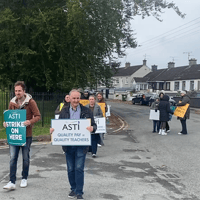 WATCH: Louth teachers join strike action over pay and cost of living