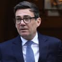 Prime Minister Andy Burnham departs 10 Downing Street, London