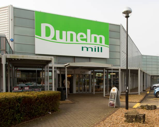 Exterior of a Dunelm Mill store