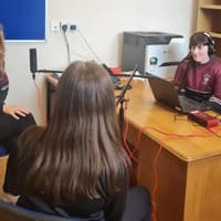 Kilkenny TY Students tune into the World of Podcasting