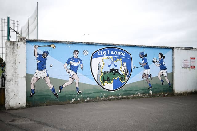 A general view of Laois Hire O'Moore Park before the Laois Senior Football Championship final match between Courtwood and Portarlington at Laois Hire O'Moore Park