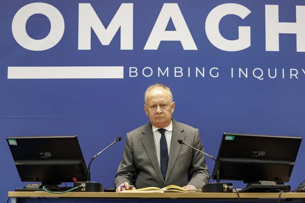 Chairman of the Omagh Bombing Inquiry, Lord Turnbull