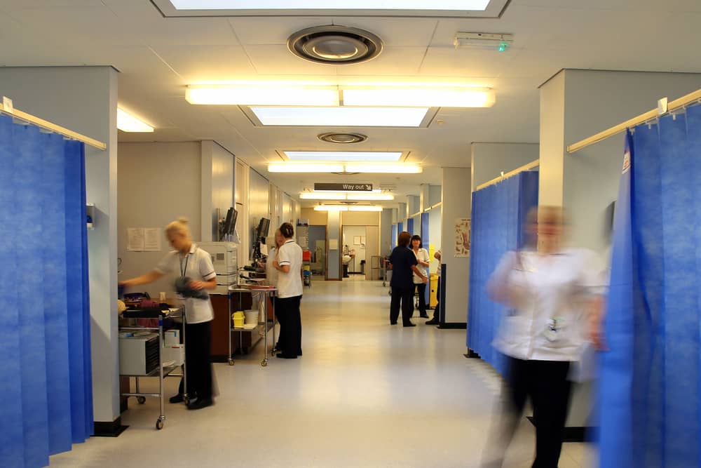 A hospital ward