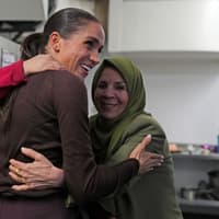 Meghan reunited with Grenfell ‘ladies’ on first engagement since return to UK