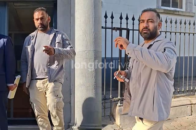 Ahsan Rasool leaving Longford District Court