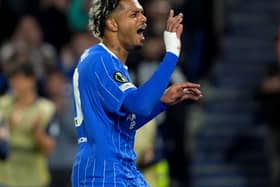 Georginio Rutter celebrates