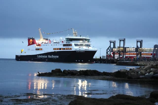 The report warned against an overreliance of ferries (Andrew Milligan/PA)