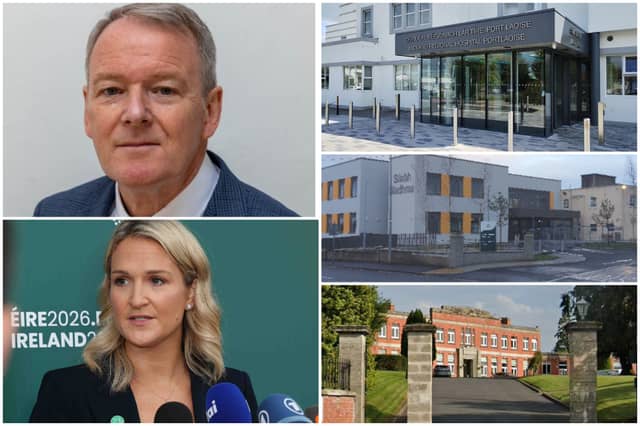 Laois TD Brian Stanley challenged Minister Helen McEntee on the need to invest in Portlaoise, Abbeyleix and Mountmellick hospitals.
