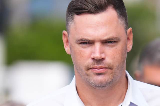 Joshua Foster had not realised that the section of the window was open, the court heard (James Manning/PA)