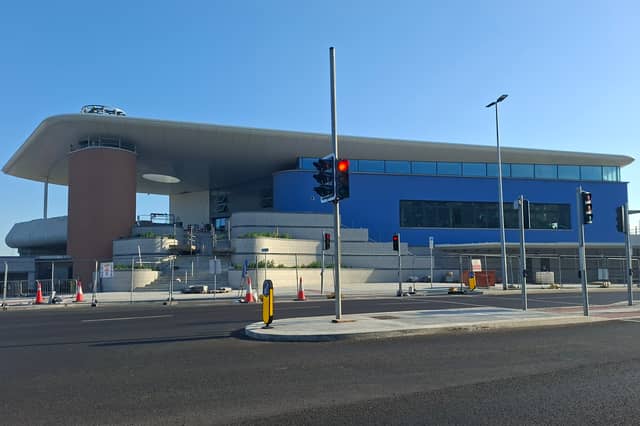 Work on the new train station in Waterford has progressed to the final fit-out stage