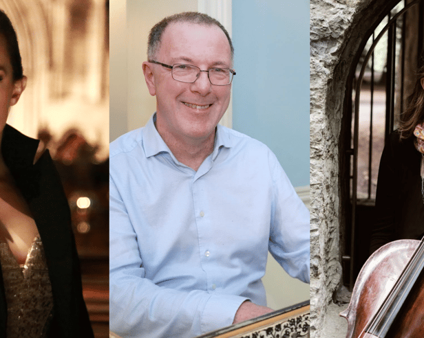 Sharon Carty, David Adams and Norah O'Leary