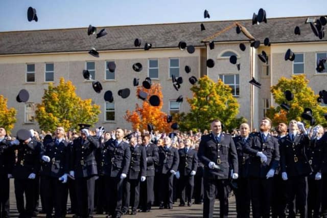 The passing-out in Templemore today, October 16, saw the graduation of 207 new gardaí