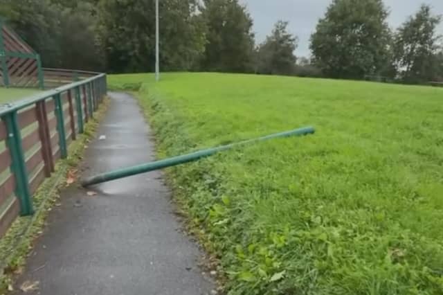 Vandalism at Newpark AFC’s grounds