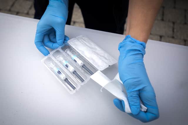 The free NHS flu vaccine is offered to many different groups of people (Jane Barlow/PA)