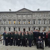 Mayo students visit Leinster House to learn about politics