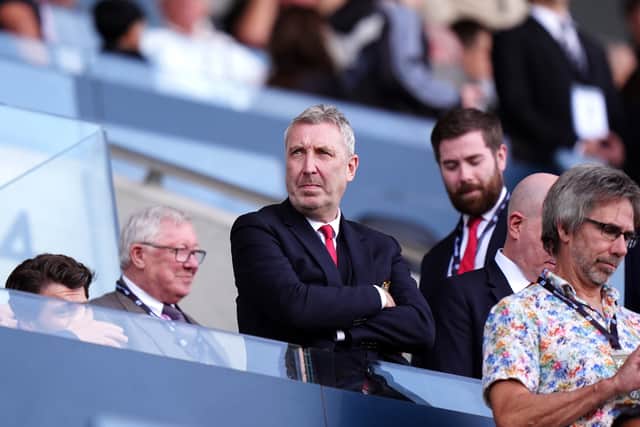 Lisandro Martinez was critical of Manchester United technical director Jason Wilcox (Bradley Collyer/PA).