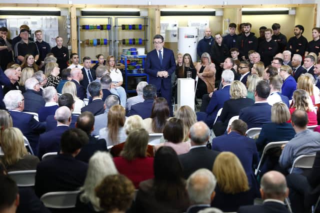 Mr Burnham said Scotland was one of Europe’s most centralised nations (Jeff Mitchell/PA)