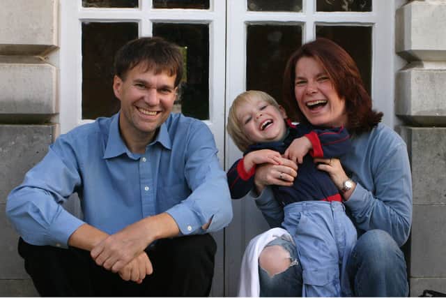The Webb family pictured around the time of Quentin’s diagnosis (Collect/PA Real Life)