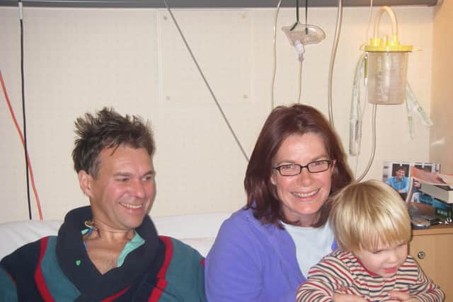 Quentin and Helen at the end of 2006, shortly after his diagnosis (Collect/PA Real Life)