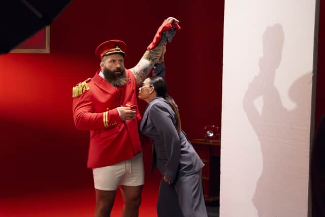 Joe Marler said he had a lot of fun filming the Old Spice commercials (NUSA Studios/PA)