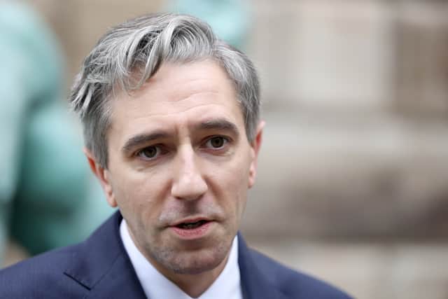 Fine Gael leader and Tánaiste Simon Harris (/PA)