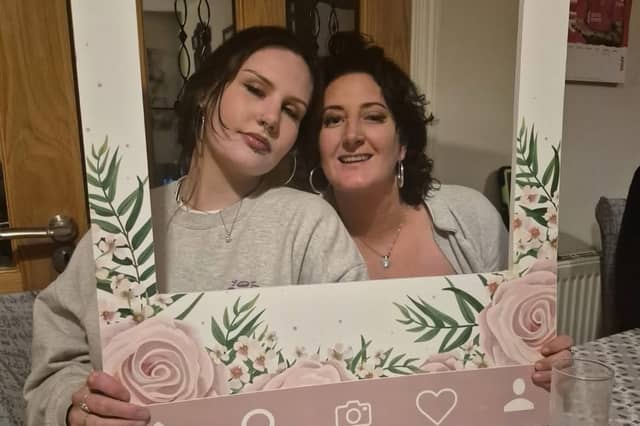 Charlene Companjen and her sister Kim English