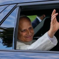 Pope Leo returns to Vatican four days after lung cancer surgery