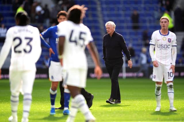 There was frustration for Everton and boss David Moyes (PA)