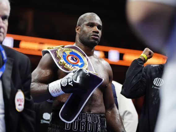 Daniel Dubois easily accounted for Fabio Wardley on Saturday