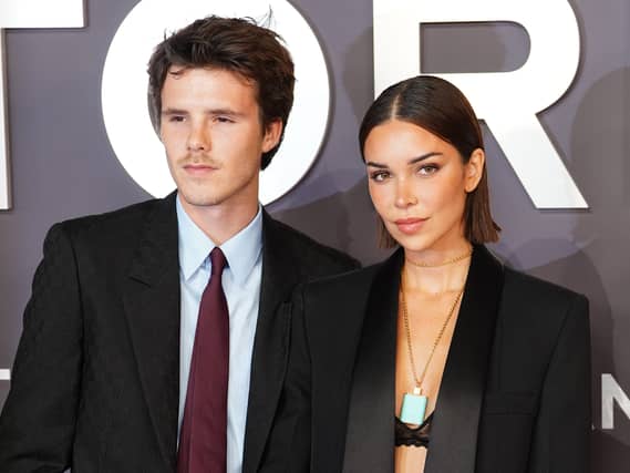 Cruz Beckham has led the birthday tributes to his girlfriend Jackie Apostel