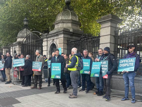 Oireachtas staff strike