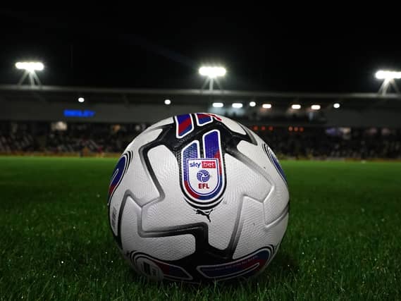 A general view of a match ball