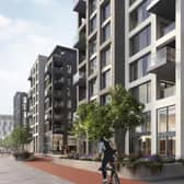 A visualisation of the proposed development