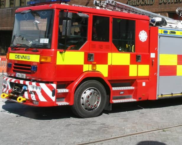 Fire crews from Newbridge and Naas tend to Kildare blaze