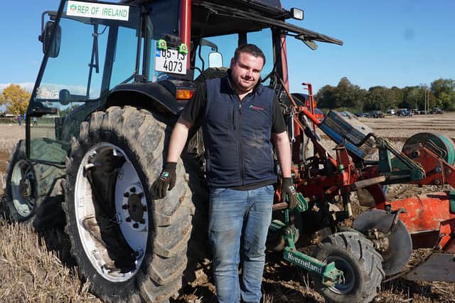 Lorcan Bergin, Rosegreen, South Tipperary was competing in ploughing match last Sunday