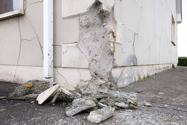 There are still thousands of buildings in need of repair, with fears over a lack of tradesmen.