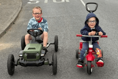 Brothers Robbie and Luca McDonald