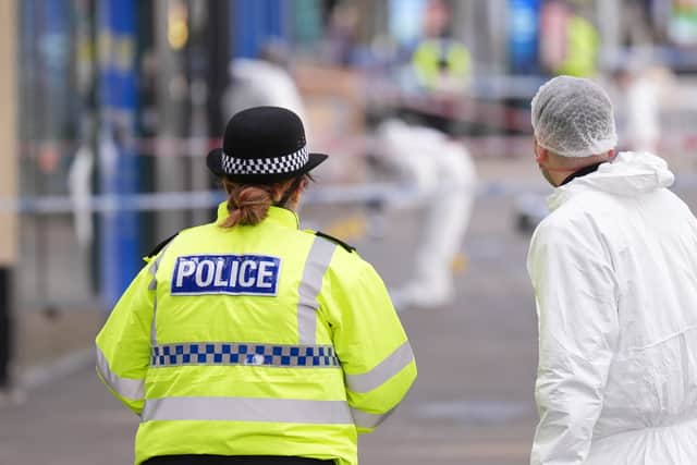 The incident took place on Sunday morning (Joe Giddens/PA)