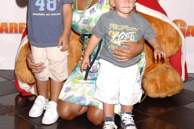 Jeff had Freddy (right) and his older son Bobby, 23, (left) with Big Brother star Jade Goody (centre), who died in 2009 from cervical cancer (Yui Mok/PA)