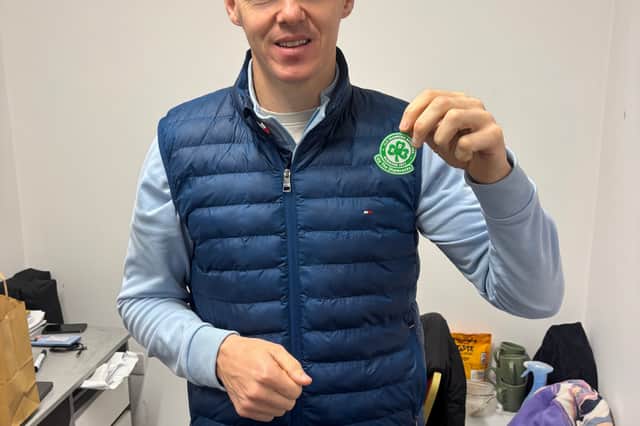 The Ballyhale keyring has received an endorsement from Kilkenny and Ballyhale hurling great TJ Reid