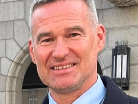 Daren Baillie smiling