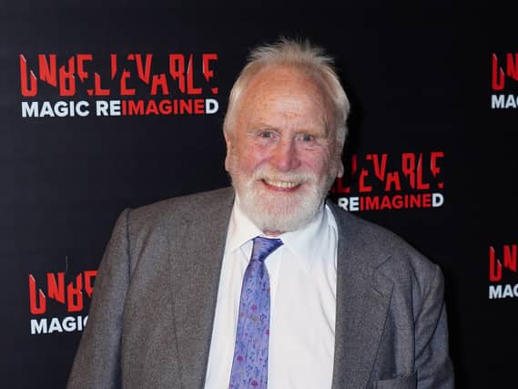 James Cosmo smiling at a premiere
