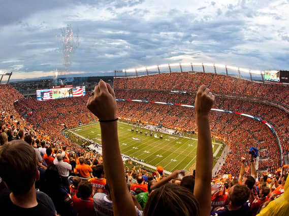 A Denver Broncos game