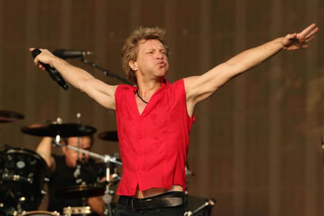 Bon Jovi performing at British Summer Time Hyde Park in 2013 (Yui Mok/PA)