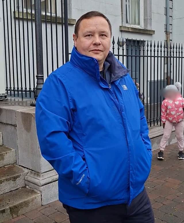 Miroslav Deckovic leaving Longford District Court.