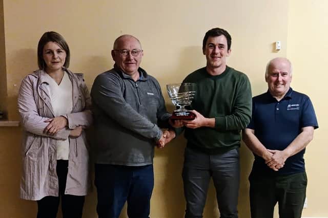 Shane Molan with Sinead Coffey, James Hackett and Neil Donovan